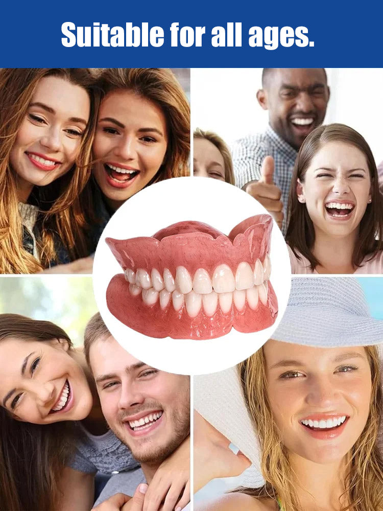 🔥【Finally! Dentures That Let You Eat Apples & Nuts】Perfect Smile Dentures