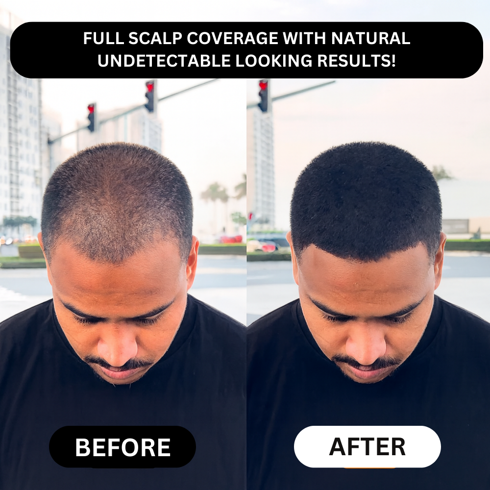 Hairline filler powder, a magical tool for shaping and filling the forehead, waterproof and sweatproof.