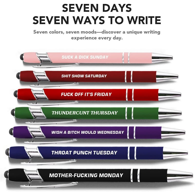 Funny Office Stylus Pen Set
