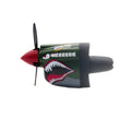 P-40 Warhawk Plane Car Air Freshener | Vintage Fighter Jet Vent Clip for Men