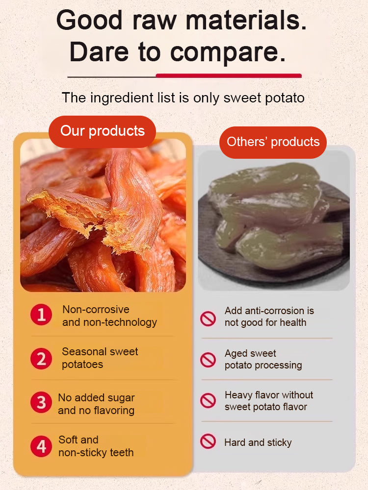 【Savor the Sweetness of Nature!】 Zero Sugar Double-Steamed Sweet Potato