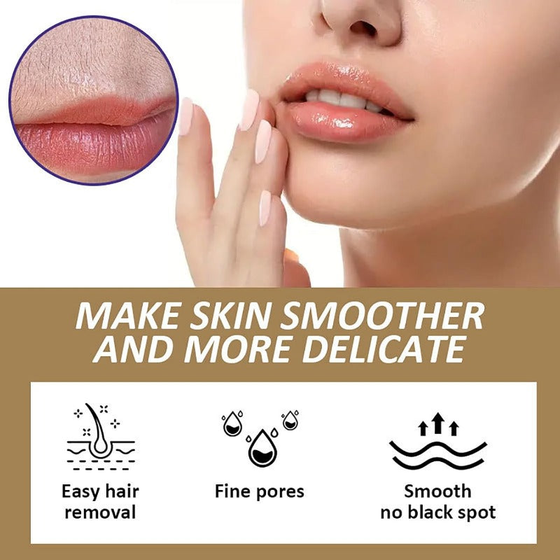 Coconut Oil Facial & Body Hair Removal Cream – Gentle & Moisturizing