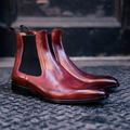 Men's Pointed Oxford Chelsea Boots