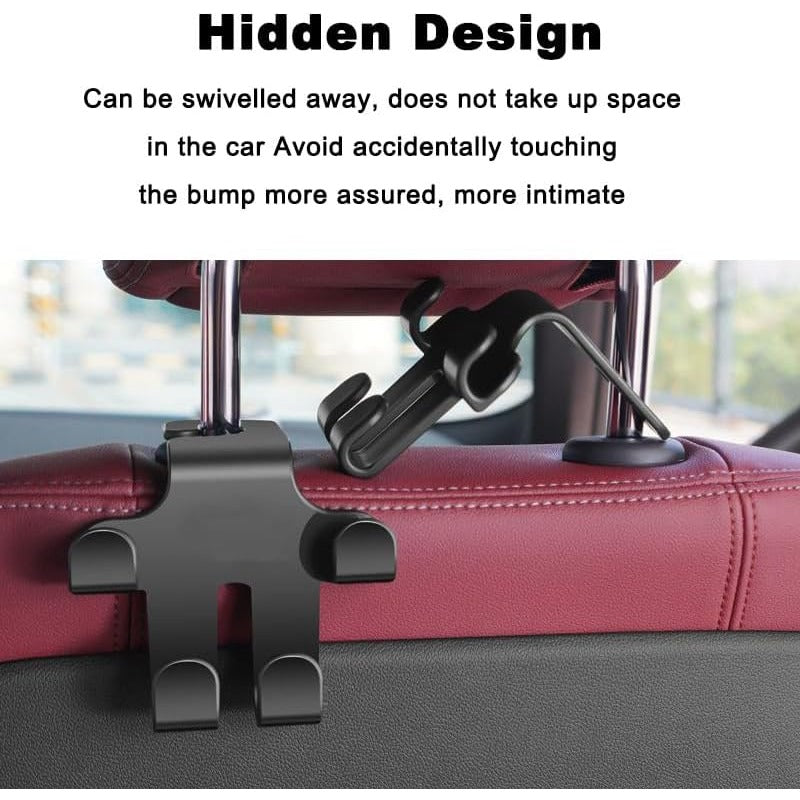 Rotating Car Seat Hooks