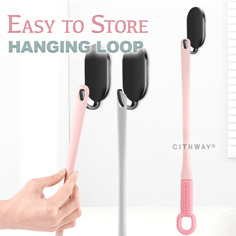 Easy-Reach Deep Cleaning Foot Brush