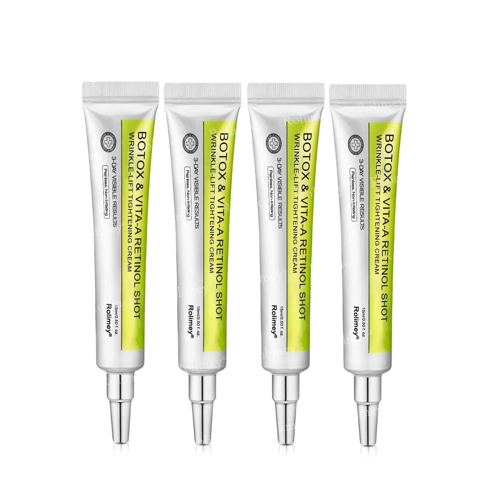 💫👨‍⚕️Made and shipped from the UK 💫Rolimey® Botox & Vita-A Retinol Shot Wrinkle-Lift Tightening cream - Last Day Promotion 70% OFF