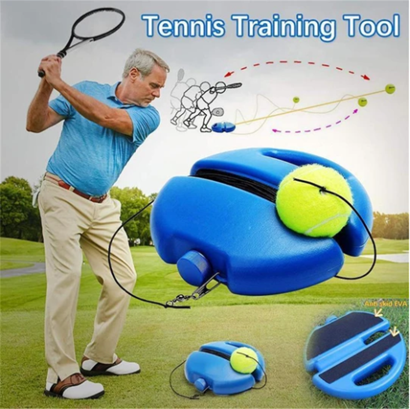 💎60% OFF! 💎 Solo Tennis Training Board – Automatic Rebound, Portable & Ideal for All Levels 🎾✨