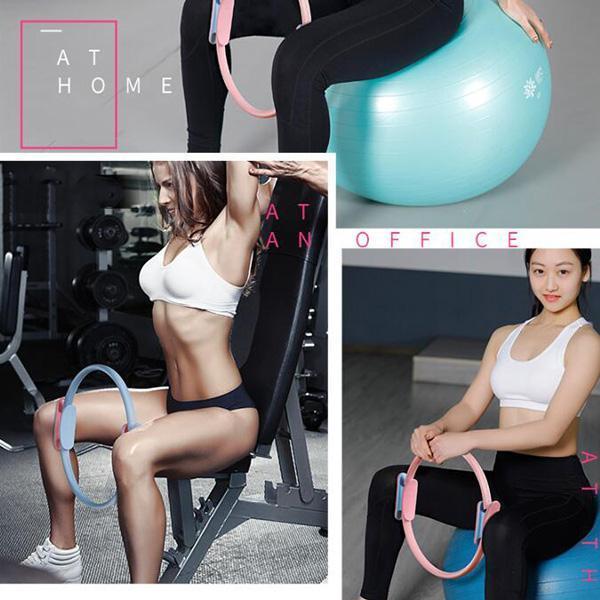 💪🌸 Shape, strengthen, improve posture – the all-in-one Pilates ring for every level! 🌿✨ Sustainable & effective for home use.