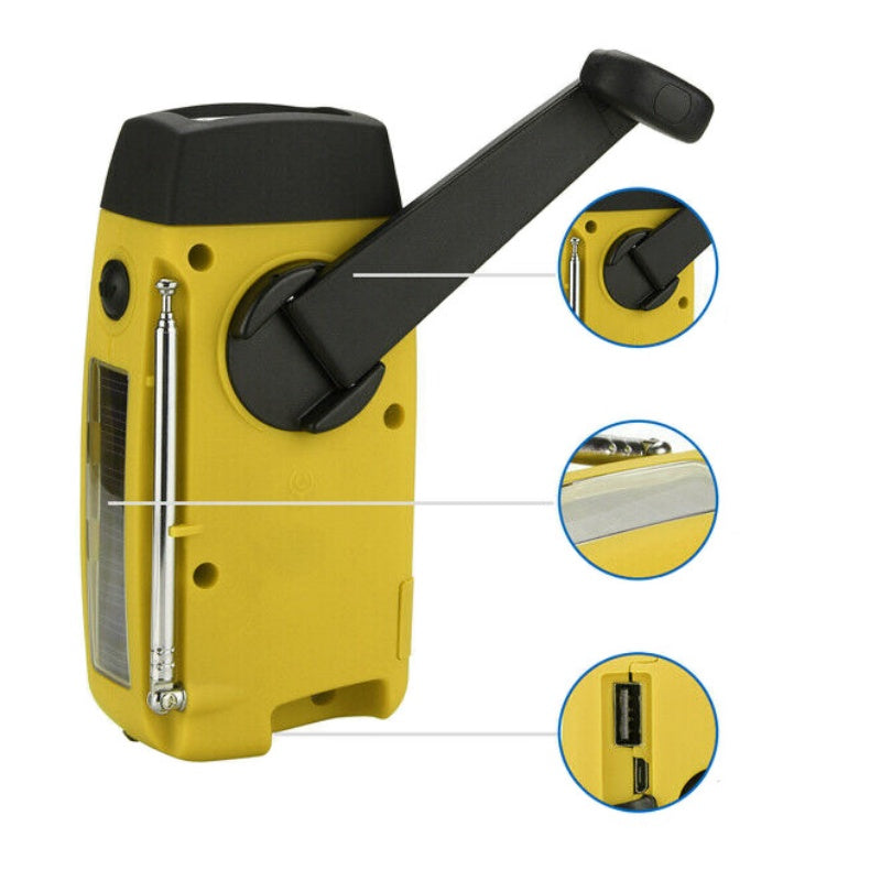 🔥2026 New Arrivals: 57% Off for Limited Time!🔥 Multifunctional Portable Solar Emergency Radio