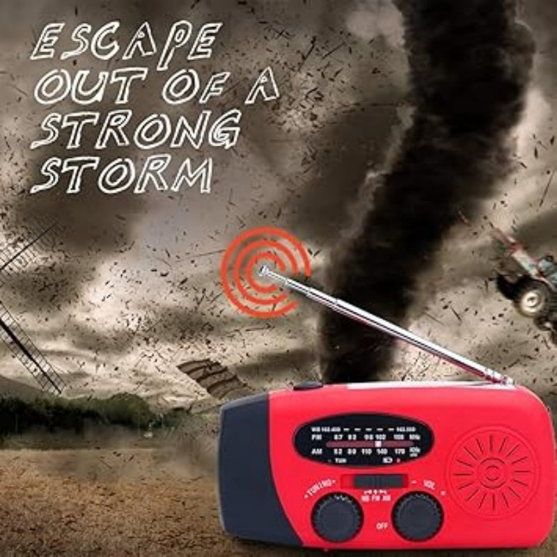🔥2026 New Arrivals: 57% Off for Limited Time!🔥 Multifunctional Portable Solar Emergency Radio