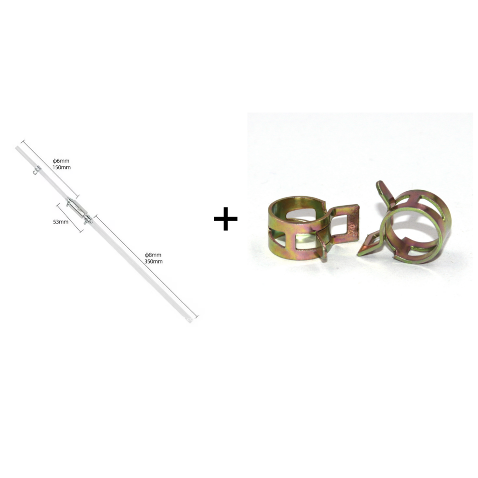 Brake Bleeder Hose One Way Check Valve