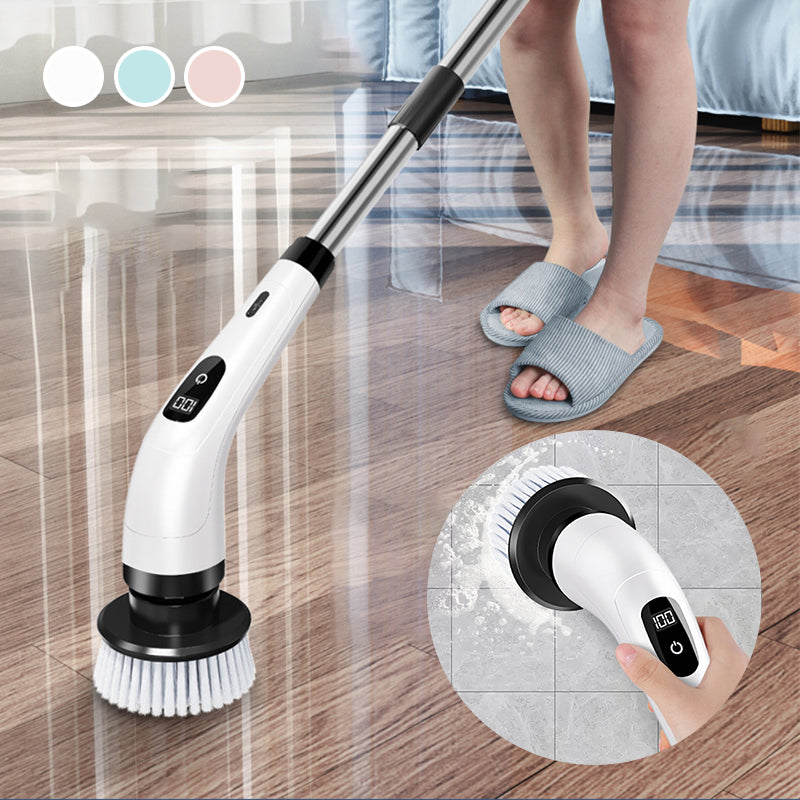 🔥  Limited Sale🧽9-in-1 Electric Cleaning Brush🏠Multi-Purpose for Home