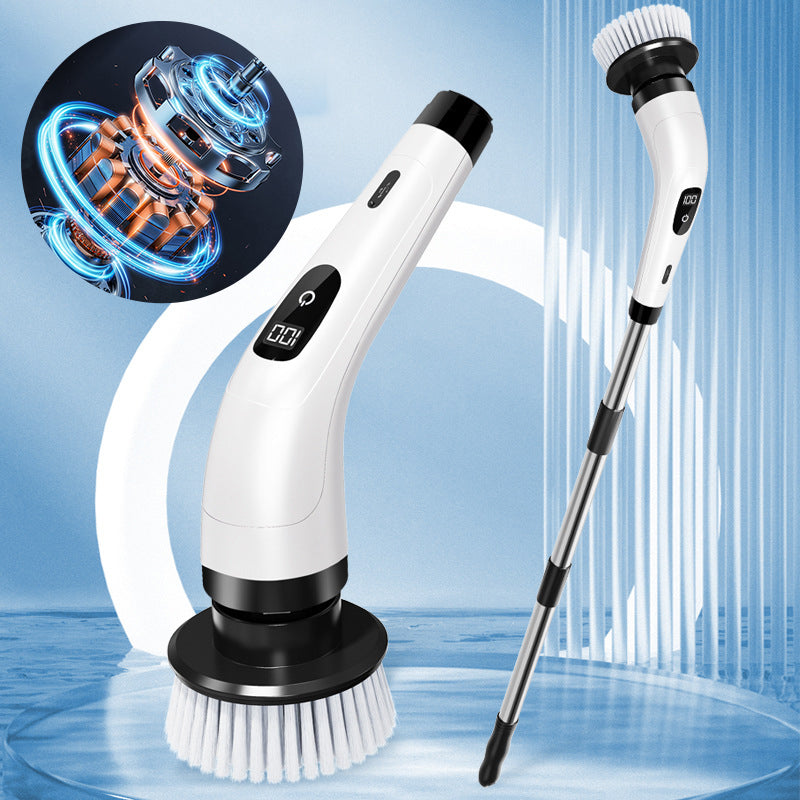 🔥  Limited Sale🧽9-in-1 Electric Cleaning Brush🏠Multi-Purpose for Home