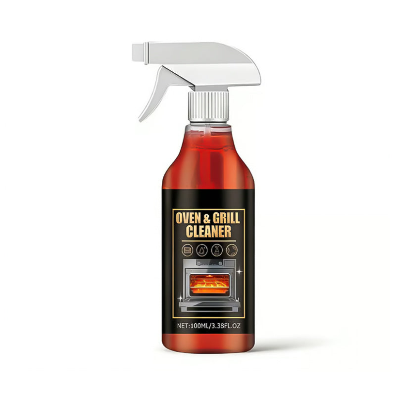 ✨ Oven & Grill Cleaner Spray – Dissolves Grease in 5 Mins, No Scrubbing & Eliminates Odors 🔥  21 Reviews