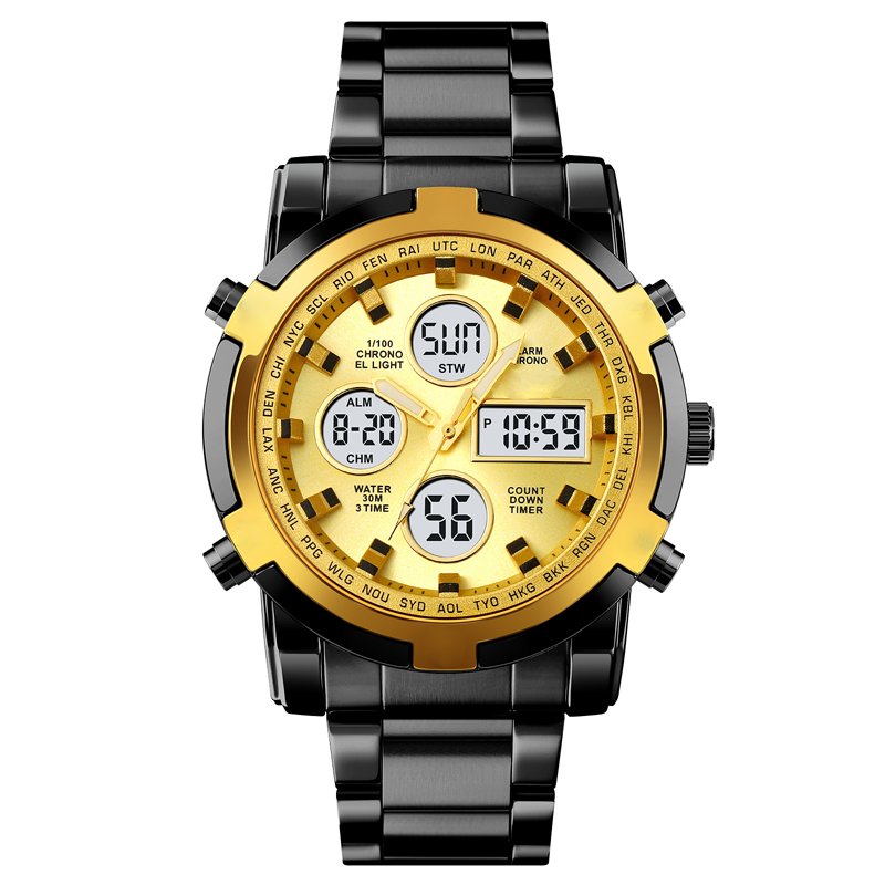 ⌚ 49% OFF NOW! 🪖 Men‘s Military Watch – Analog-Digital Display, Waterproof & Shock-Resistant 🛡️