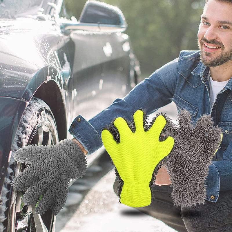 Microfibre Wheel Glove