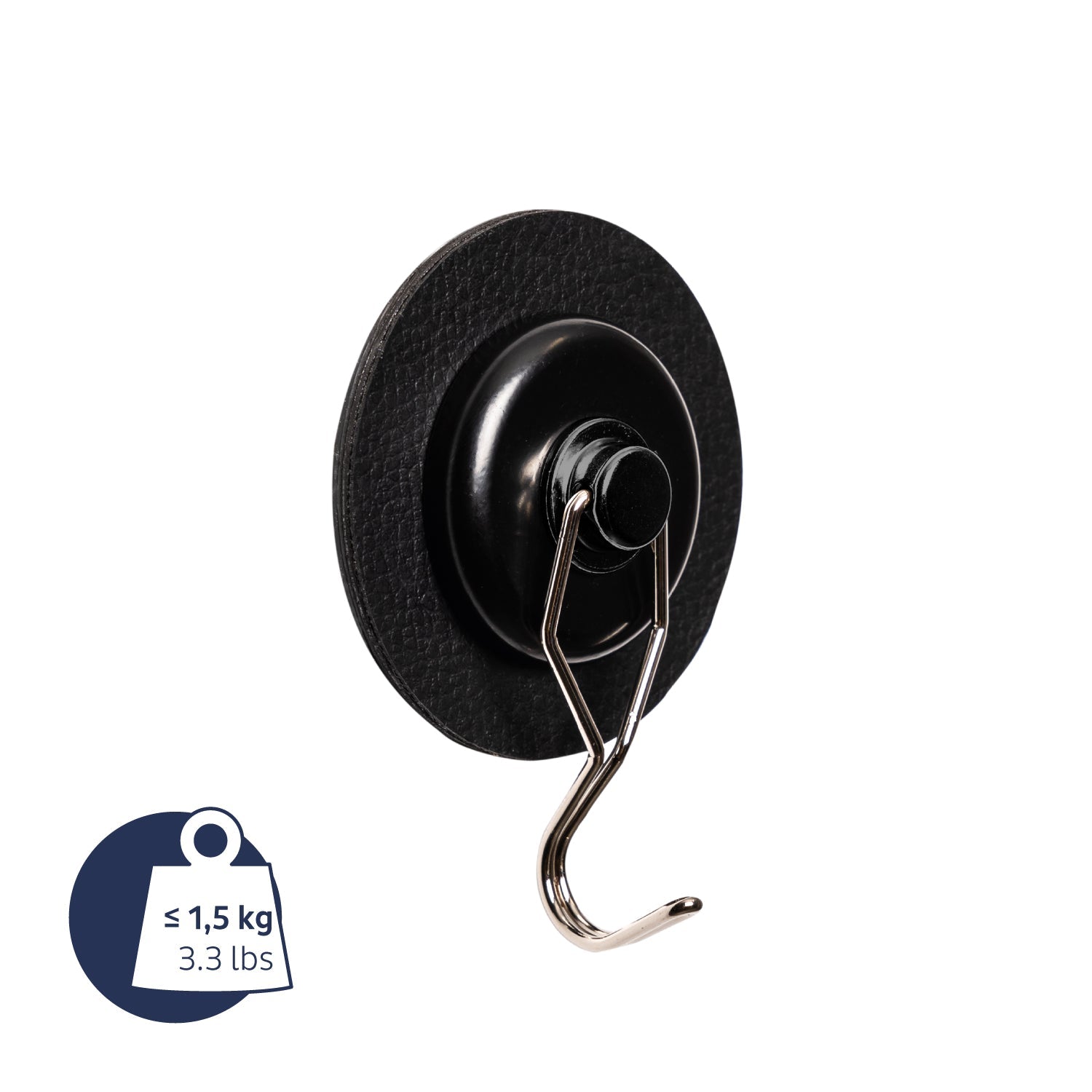 Magnetic hook THE ONE incl. Pad BLACK