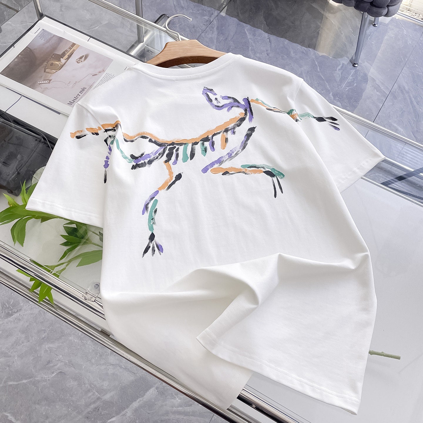 Classic fashion crewneck T-shirt 1026041706