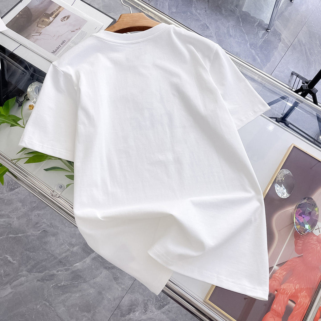Classic fashion crewneck T-shirt 1026041707