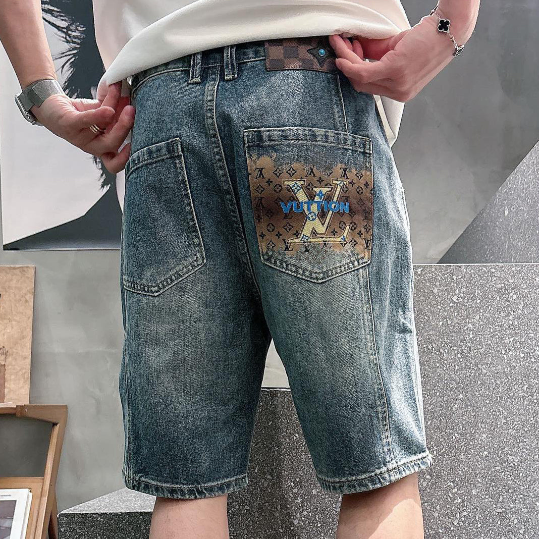 New Men's Denim Shorts 1026062502