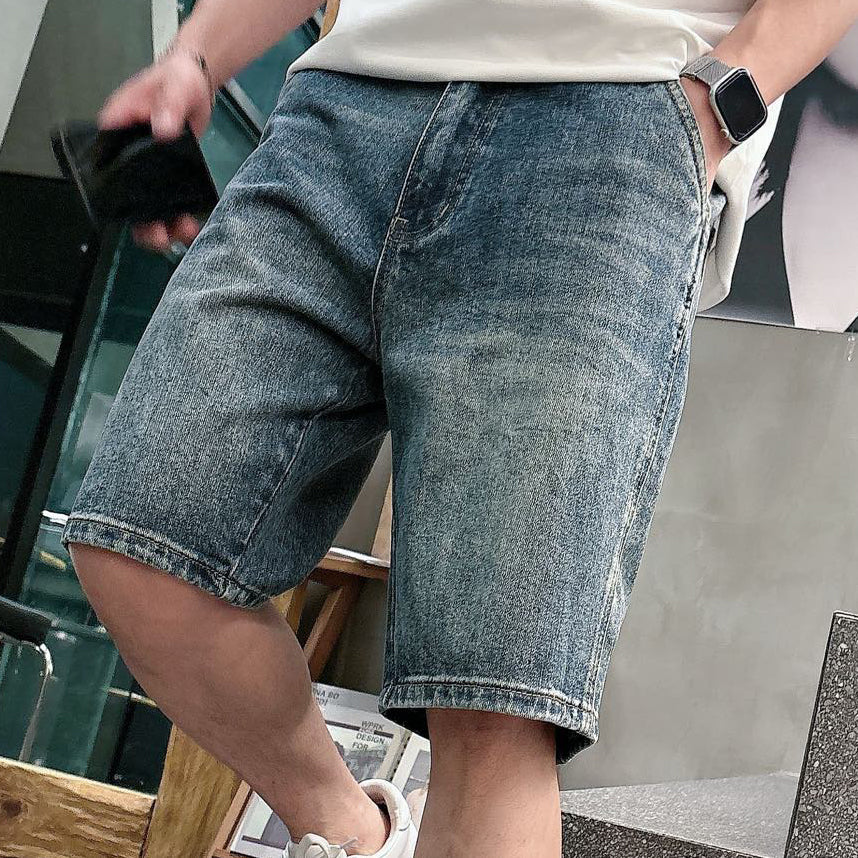 New Men's Denim Shorts 1026062502