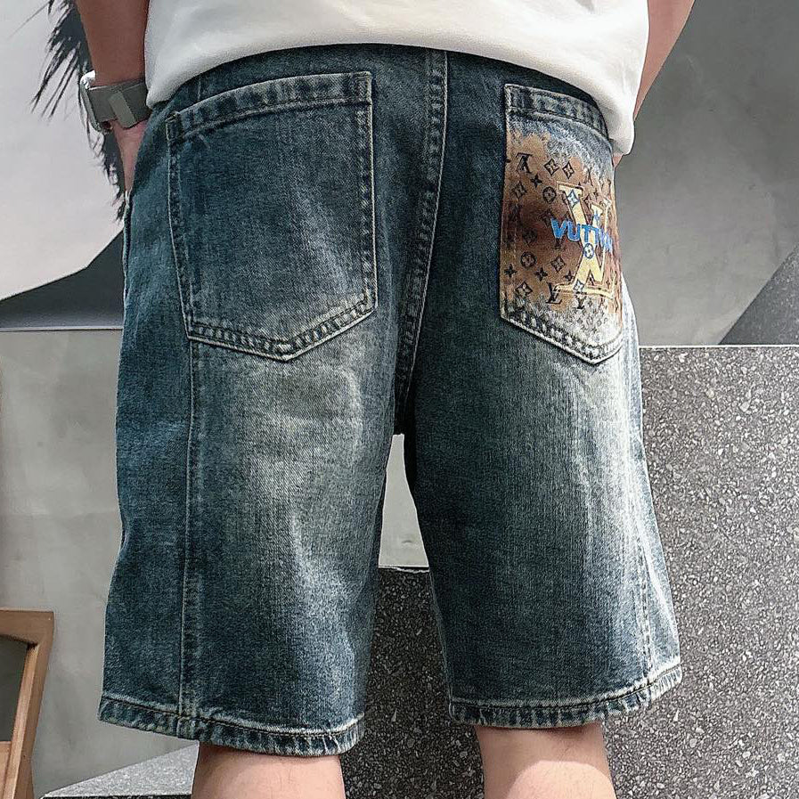 New Men's Denim Shorts 1026062502
