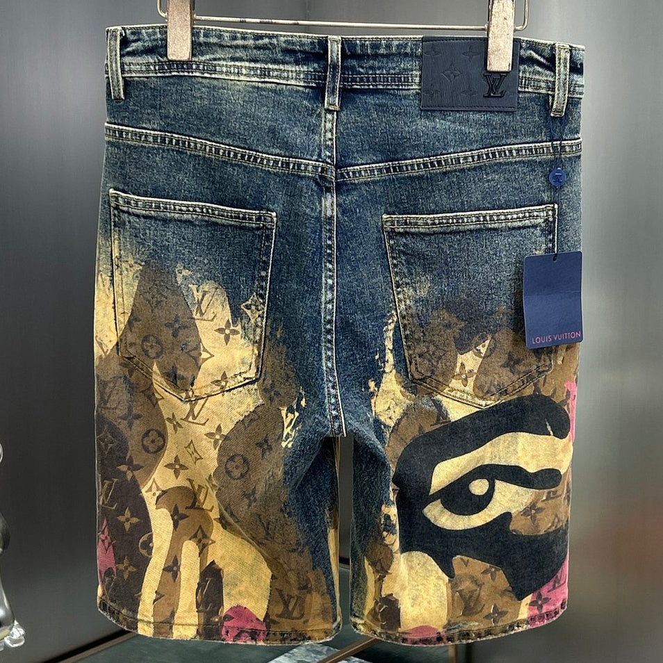 New Men's Denim Shorts 1026062503