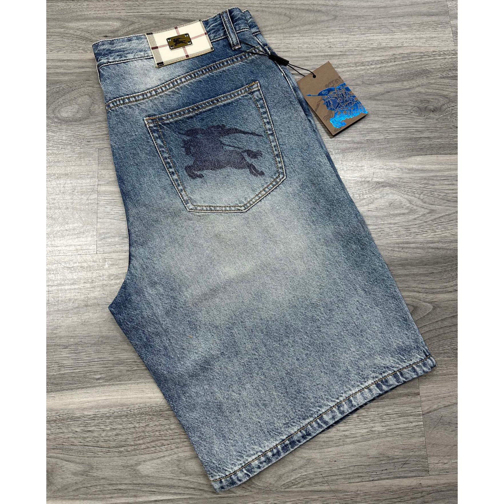 New Men's Denim Shorts 1026062508