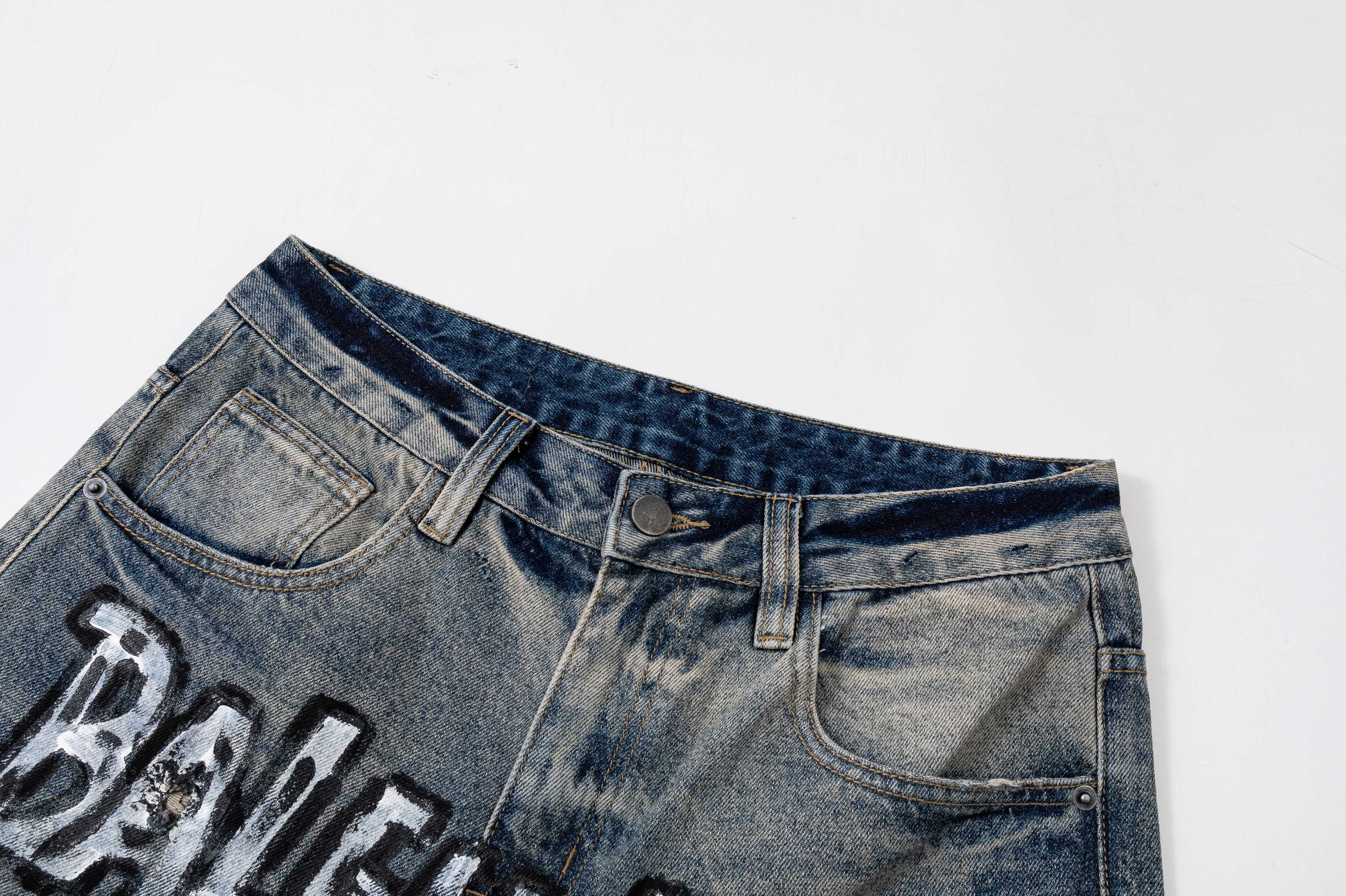 New Men's Straight-Leg Jeans 1026062542
