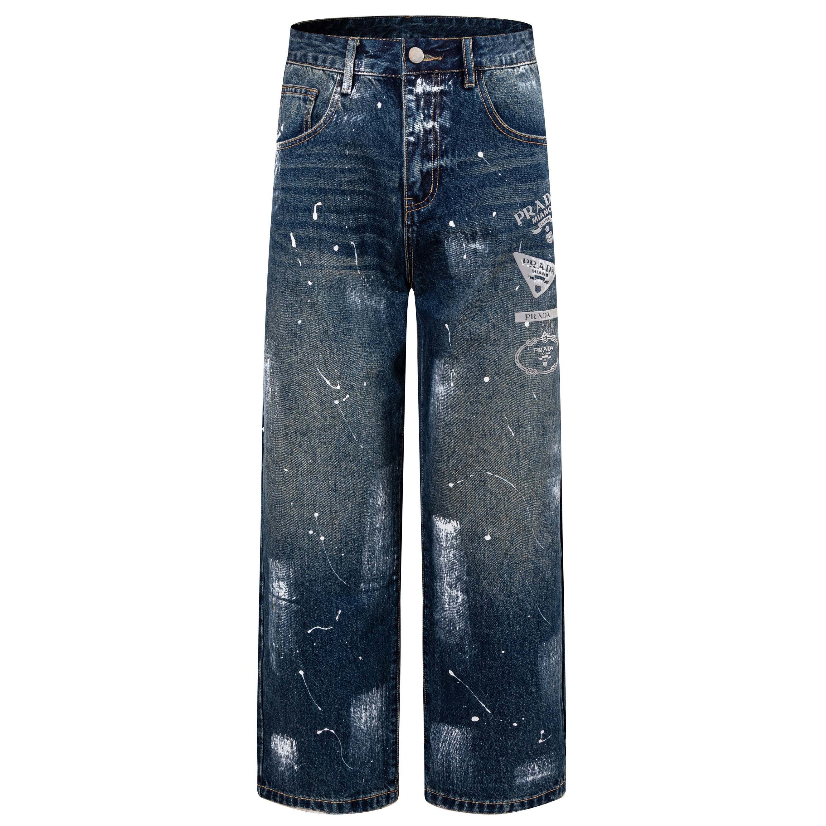 New Men's Straight-Leg Jeans 1026062544