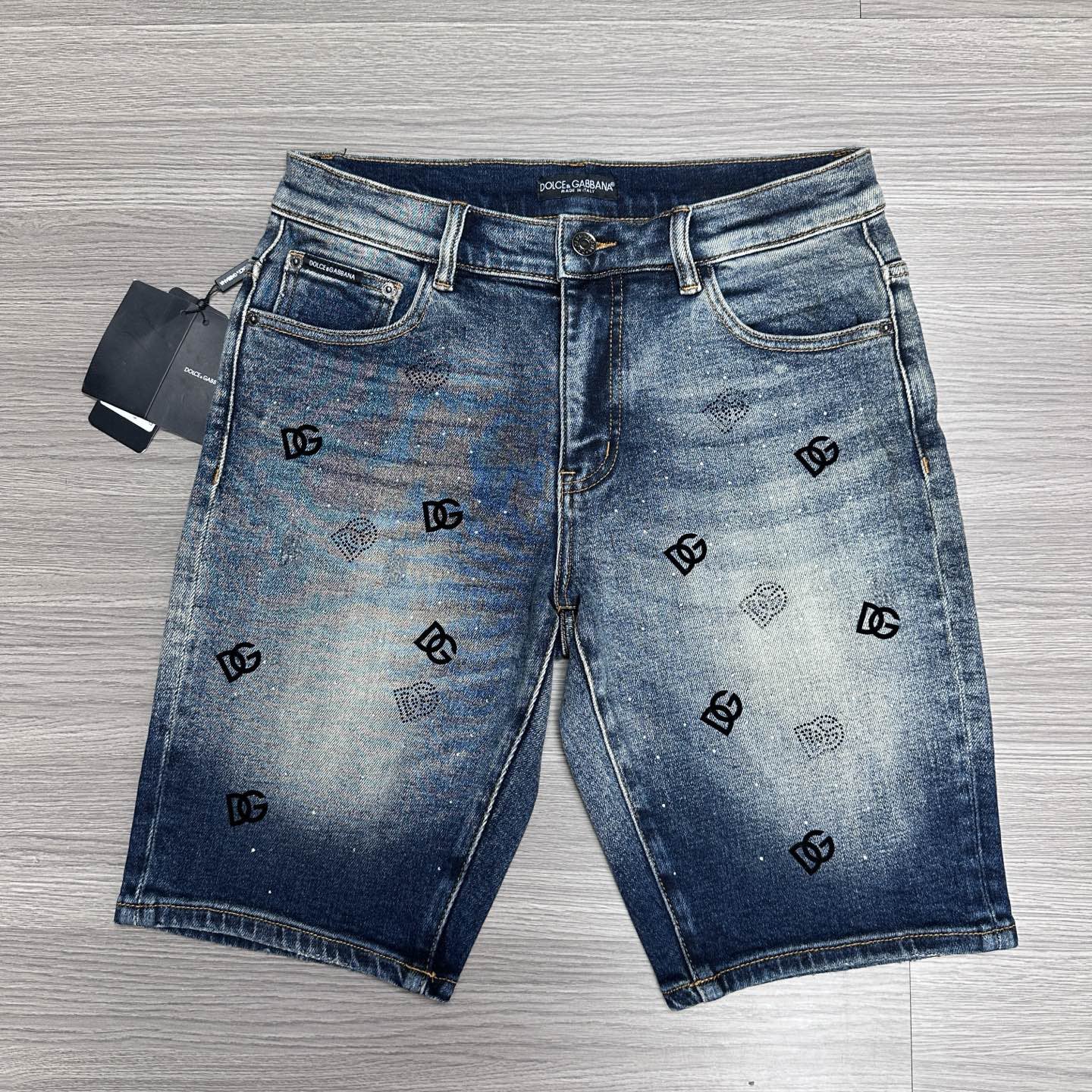 New-Style Men's Denim Shorts (Custom No return no exchange) 1026062609