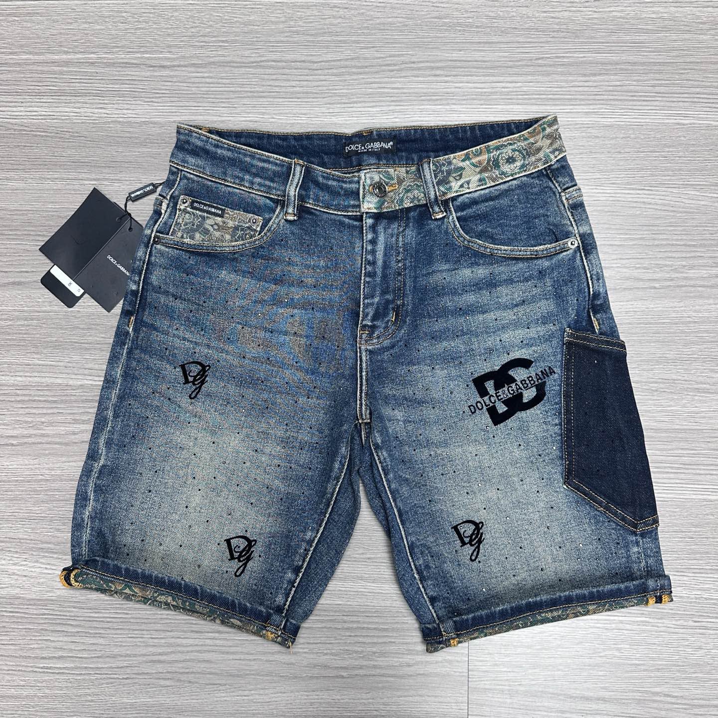 New-Style Men's Denim Shorts (Custom No return no exchange) 1026062607