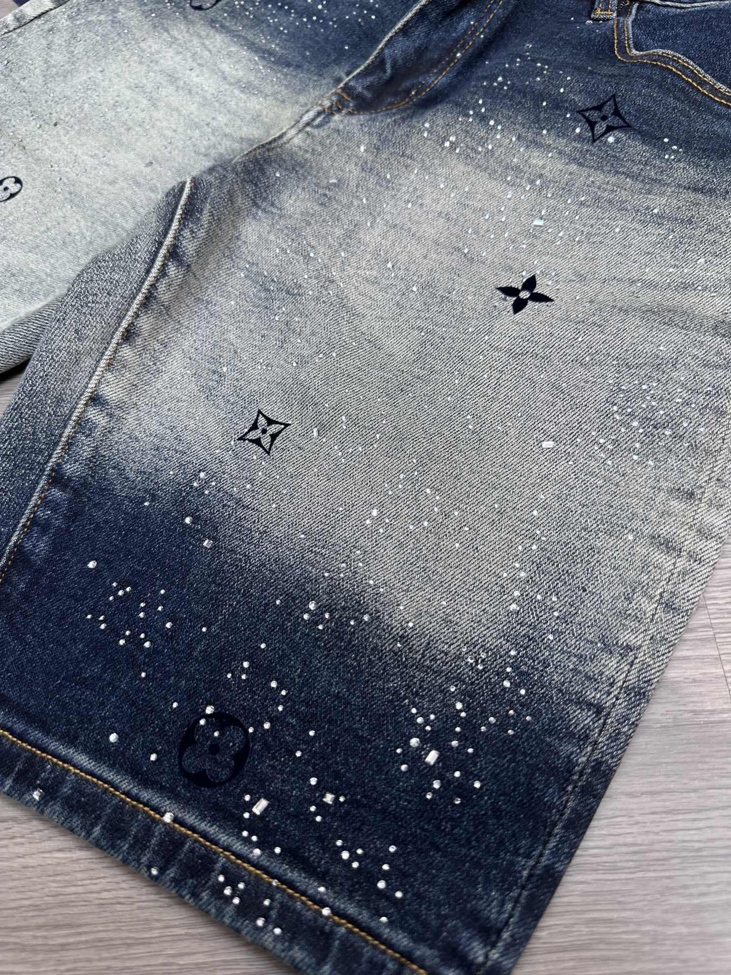 New-Style Men's Denim Shorts (Custom No return no exchange) 1026062615