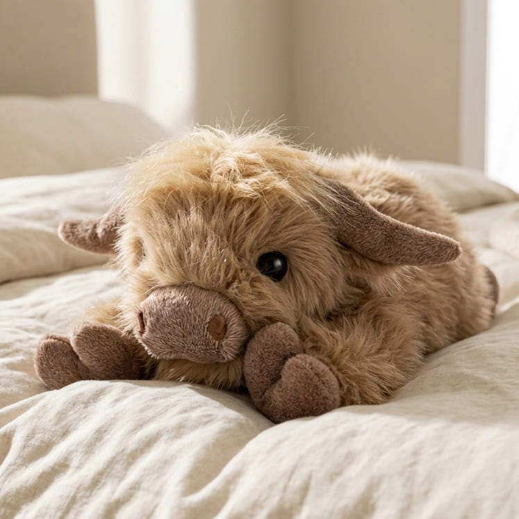 Highland Cow Weighted Stuffed Animal